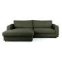 Bente Chaise longue links inner green