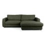 Bente Chaise longue inner green 