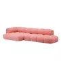Sander 4-zits bank links Pink