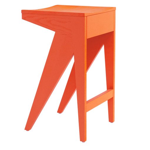 Schulz barkruk 65 Pure Orange