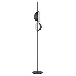 Superluna vloerlamp zwart