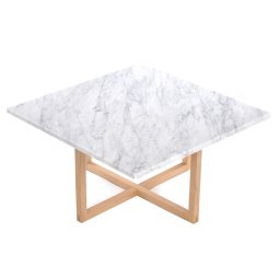 Ninety Table salontafel 60 cm hout onderstel