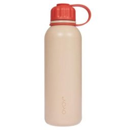 Pullo Travel Cup thermosfles Coral/Cherry Red