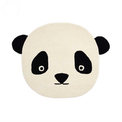 Panda vloerkleed 110x87
