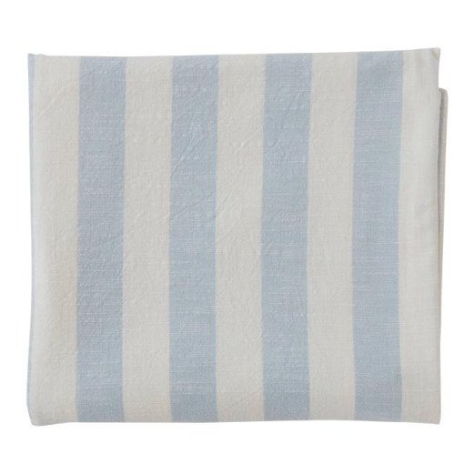 Striped tafelkleed 260x140 Ice Blue