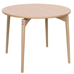 Aeris uitschuifbare eettafel 105 light oak