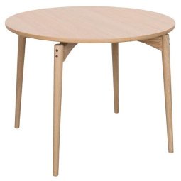 Aeris uitschuifbare eettafel 122 solid oak