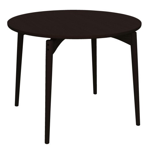 Aeris uitschuifbare eettafel 105 black oak