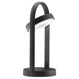 Giravolta tafellamp H33 LED oplaadbaar zwart