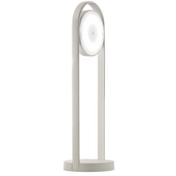 Giravolta tafellamp H50 LED oplaadbaar grijs