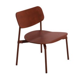 Fromme Wood fauteuil Red Brown