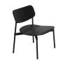 Fromme Wood fauteuil Black