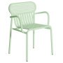 Week-end tuinstoel met armleuningen Pastel Green