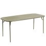 Week-end tuintafel 180x85 jade green