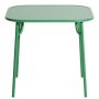 Week-end tuintafel 85x85 met dicht blad Mint Green