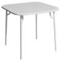 Week-end tuintafel 85x85 Pearl grey