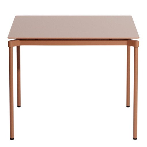 Fromme eettafel 70x70 Terracotta