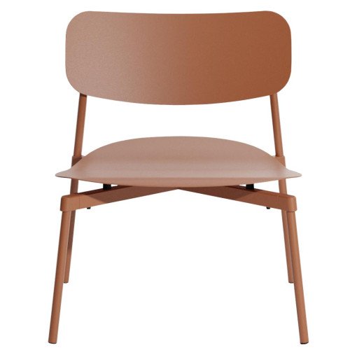 Fromme fauteuil Terracotta
