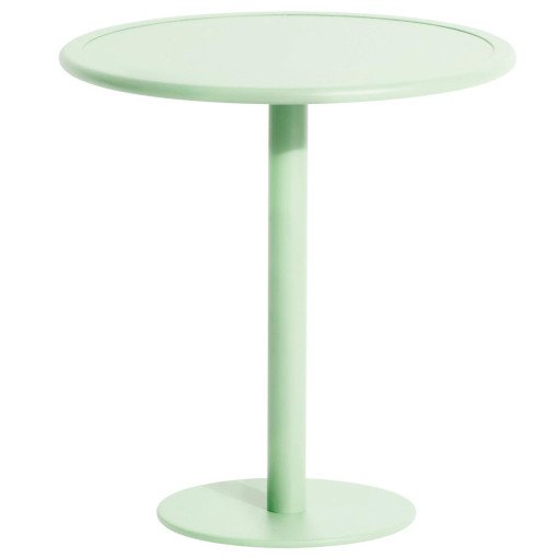 Week-end bistrotafel Ø70 H75 Pastel Green