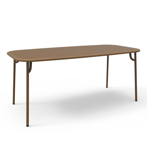 Week-end tuintafel 180x85 goud