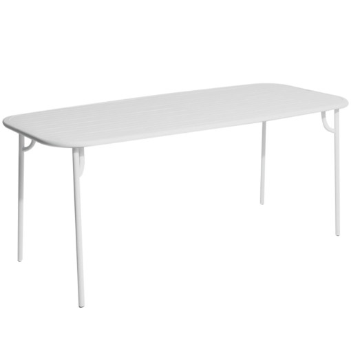 Week-end tuintafel 180x85 Pearl Grey