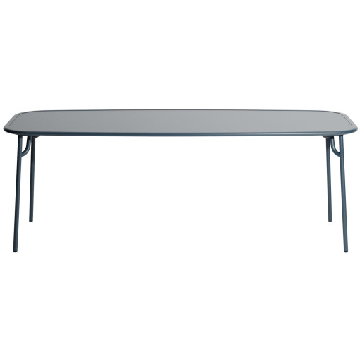 Week-end tuintafel 220x85 met dicht blad Grey blue