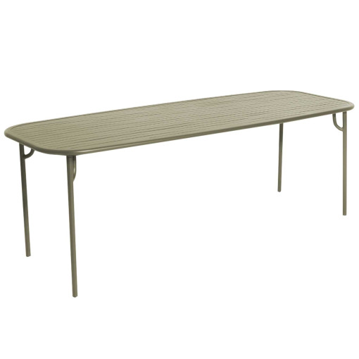 Week-end tuintafel 220x85 jade green