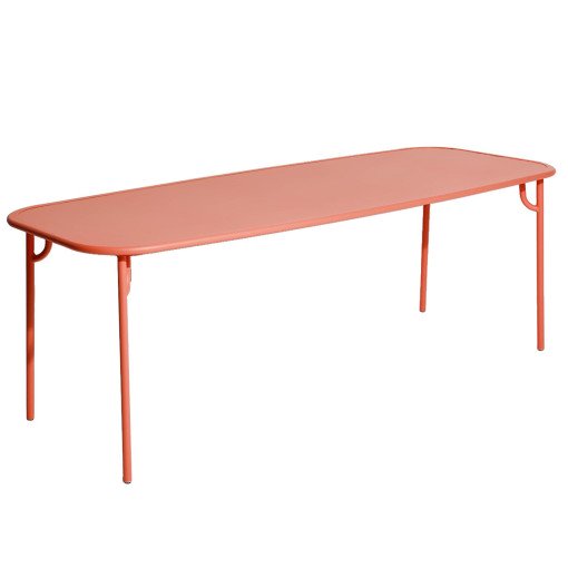 Week-end tuintafel 220x85 met dicht blad Coral