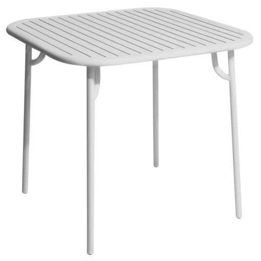 Week-end tuintafel 85x85 Pearl Grey