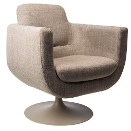 Swivel Kirk fauteuil draaifauteuil beige