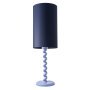 Twister tafellamp lichtblauw kap M donkerblauw