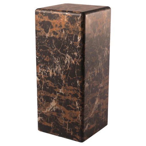 Pillar Marble pilaar medium bruin