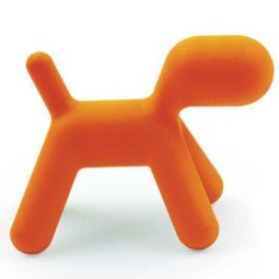 Tweedekansje - Puppy kinderstoel x-large oranje