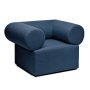 Chester fauteuil donkerblauw