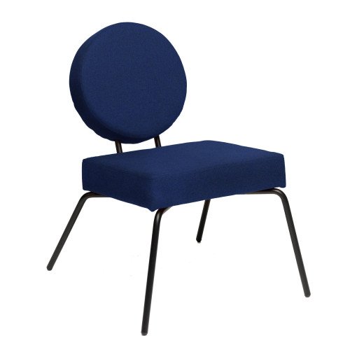 Option fauteuil 2/1 donkerblauw