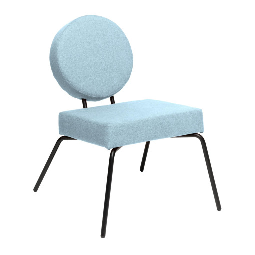 Option fauteuil 2/1 lichtblauw