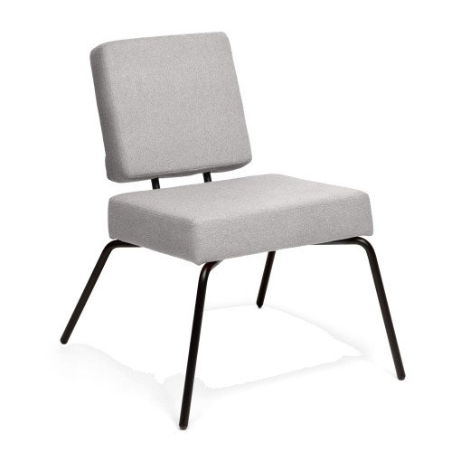 Option fauteuil 2/2 lichtgrijs