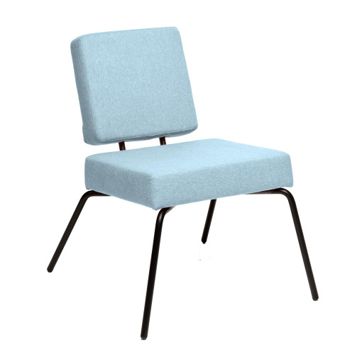 Option fauteuil 2/2 lichtblauw