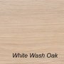 Crossings salontafel 80x80 met lectuurbak White Wash Oak