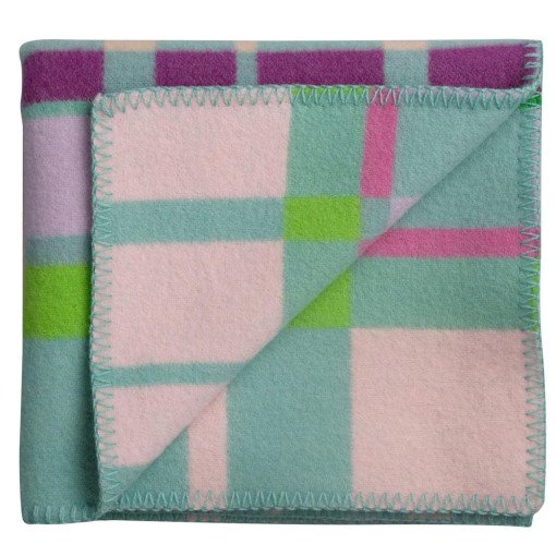 City baby plaid 67x100 Mint