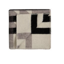 Kvam plaid 135x200 Greyscale