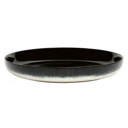 Dé tableware by Ann Demeulemeester diep bord Ø27 white/black b