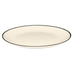 Dé tableware by Ann Demeulemeester dinerbord Ø28 white/black 1
