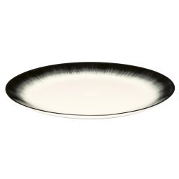 Dé tableware by Ann Demeulemeester dinerbord Ø28 white/black 4