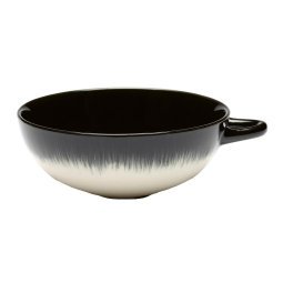 Dé tableware by Ann Demeulemeester mok 20cl white/black b