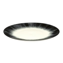 Dé tableware by Ann Demeulemeester ontbijtbord Ø17,5 white/black 4