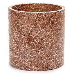 Urban Jungle by Marie Michielssen bloempot terrazzo large Ø25 brown