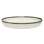 Dé tableware by Ann Demeulemeester diep bord Ø27 white/black a