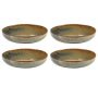 Surface by Sergio Herman diep bord Ø21 set van 4 Indi Grey