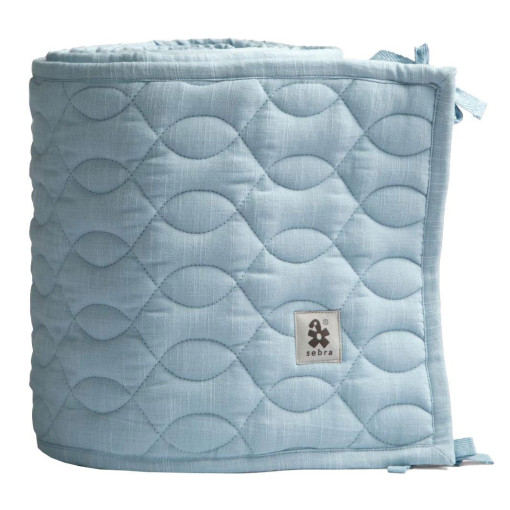 Quilted Baby Bed Bumper accessoire powder blue